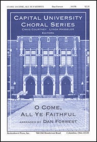 O Come, All Ye Faithful SATB choral sheet music cover Thumbnail